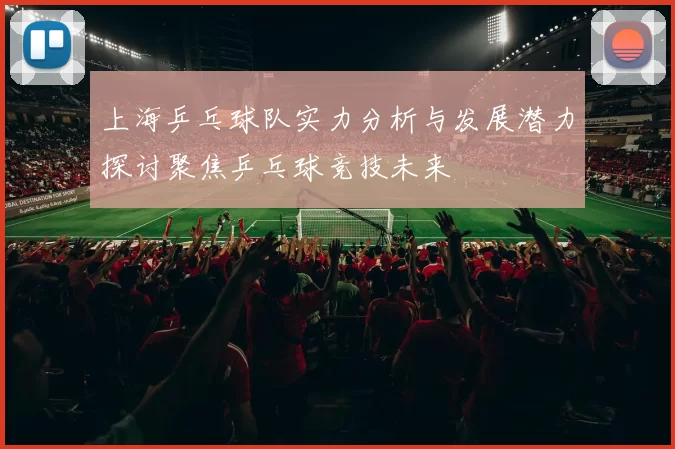 上海乒乓球队实力分析与发展潜力探讨聚焦乒乓球竞技未来