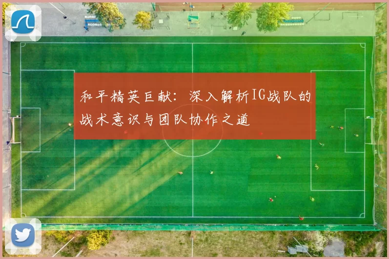 和平精英巨献：深入解析IG战队的战术意识与团队协作之道